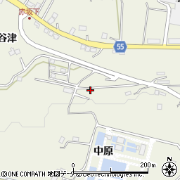 宮城県仙台市青葉区芋沢（中原）周辺の地図