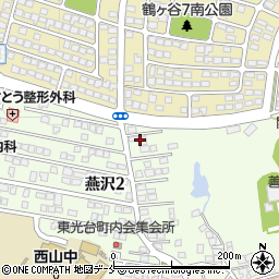 有限会社仙台ルーフ工業周辺の地図