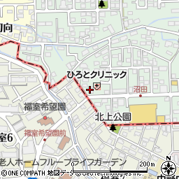 株式会社多賀城フラワー　本店周辺の地図