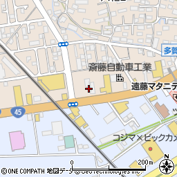 多賀城眼科周辺の地図