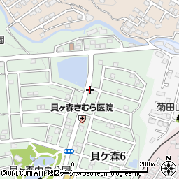 桃川株式会社　仙台営業所周辺の地図