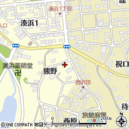 宮城県宮城郡七ヶ浜町湊浜熊野52周辺の地図