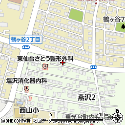 青葉寿司 鶴ヶ谷店周辺の地図