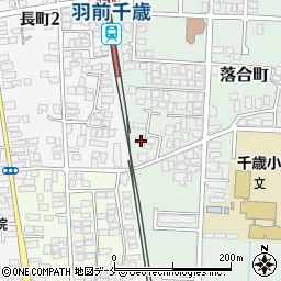 山形県山形市落合町1394周辺の地図