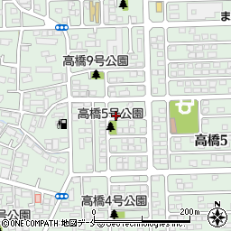 新門間田公園周辺の地図