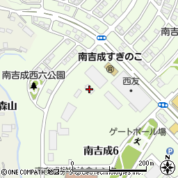 仙台微生物研究所周辺の地図