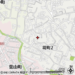 宮城県仙台市青葉区堤町2丁目9-33周辺の地図