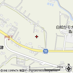 宮城県仙台市青葉区芋沢赤坂中周辺の地図