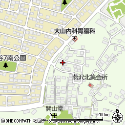 仙台市手をつなぐ育成会周辺の地図
