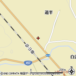 宮城県仙台市青葉区上愛子道半55周辺の地図
