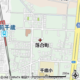 山形県山形市落合町1072周辺の地図