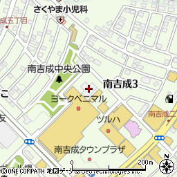 仙台青葉やわらぎ周辺の地図