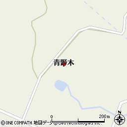 宮城県仙台市青葉区芋沢（青野木）周辺の地図