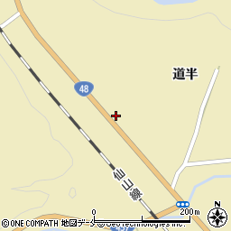 宮城県仙台市青葉区上愛子道半45周辺の地図