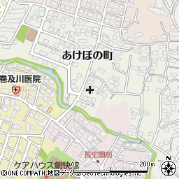 宮城県仙台市青葉区あけぼの町1周辺の地図