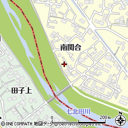 宮城県多賀城市新田南関合53周辺の地図