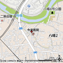 今井医院周辺の地図