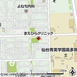 宮城県多賀城市高橋奈賀済周辺の地図