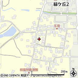 山形県東村山郡山辺町根際426-2周辺の地図