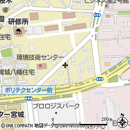 毎日新聞多賀城専売所周辺の地図