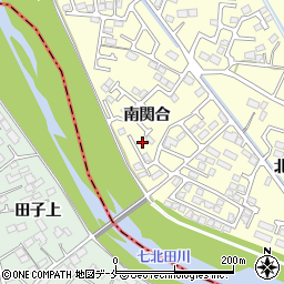 宮城県多賀城市新田南関合31周辺の地図