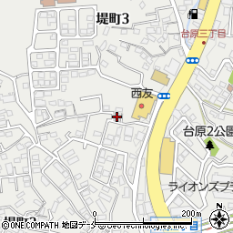 コーポノース仙台周辺の地図