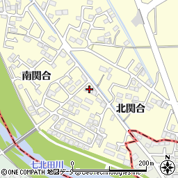 宮城県多賀城市新田南関合36周辺の地図