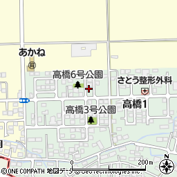西岡美容室周辺の地図