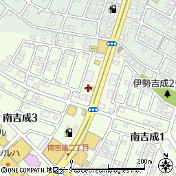 山頭火南吉成店周辺の地図