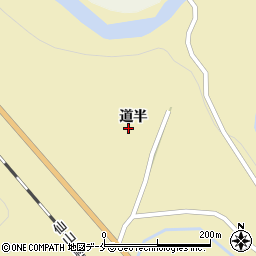 宮城県仙台市青葉区上愛子道半39周辺の地図