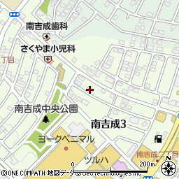 パークサイド南吉成Ｃ周辺の地図