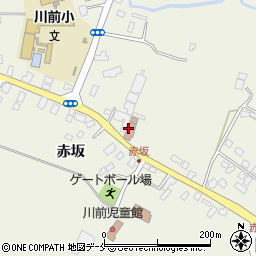 大沢郵便局周辺の地図