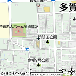 仙台育英学園多賀城セクション大志義塾周辺の地図