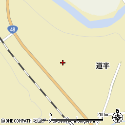 宮城県仙台市青葉区上愛子道半33周辺の地図