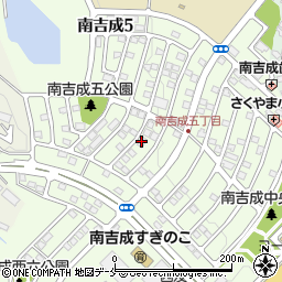 エスポワール南吉成Ａ周辺の地図