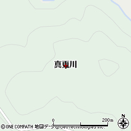 新潟県佐渡市真更川周辺の地図