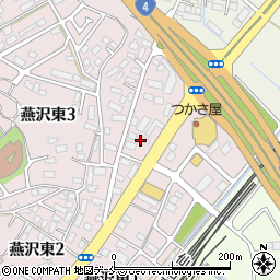アイアイオート東仙台店周辺の地図