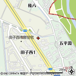ファミリーマート田子西店周辺の地図