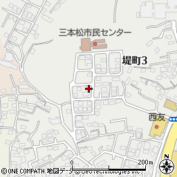 宮城県仙台市青葉区堤町3丁目26-15周辺の地図