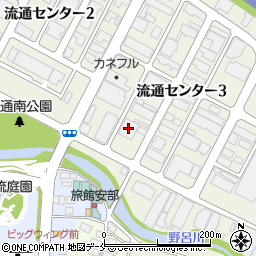 鹿間株式会社本社周辺の地図