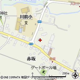 宮城県仙台市青葉区芋沢赤坂周辺の地図