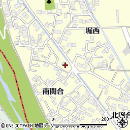 宮城県多賀城市新田南関合25周辺の地図