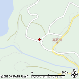 真更川簡易郵便局周辺の地図