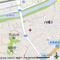 ニチイケアセンター　多賀城周辺の地図