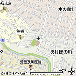 宮城県仙台市青葉区あけぼの町13-3周辺の地図