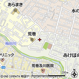 宮城県仙台市青葉区あけぼの町14周辺の地図