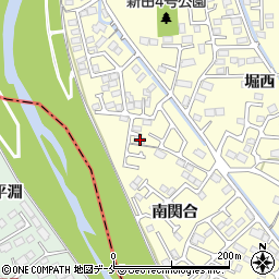 宮城県多賀城市新田南関合16-1周辺の地図