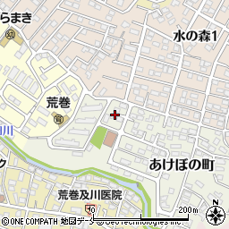 宮城県仙台市青葉区あけぼの町13周辺の地図