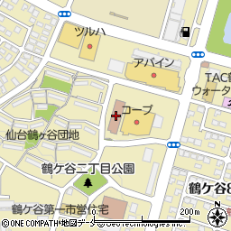 鶴ケ谷市民センター周辺の地図