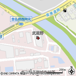 武蔵野仙台工場周辺の地図